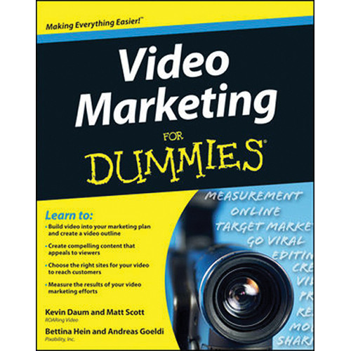Wiley Publications Book: Video Marketing For Dummies