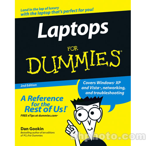 Wiley Publications Laptops for Dummies - 2nd Edition by Dan Gookin
