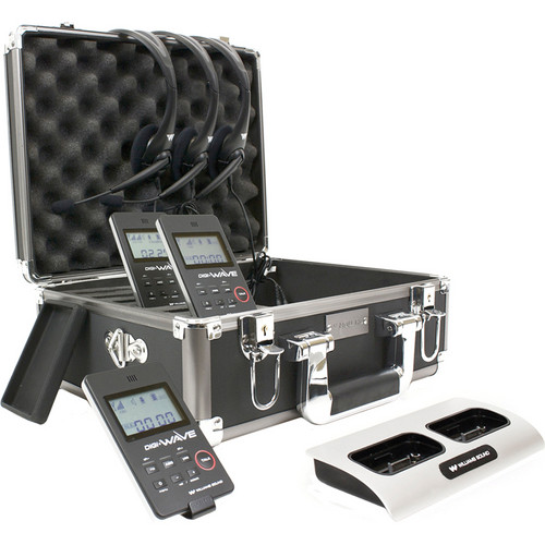 Williams Sound DWS TTS 2 Digi-Wave Team Teach System 2 with Three DLT 100 Transceiver