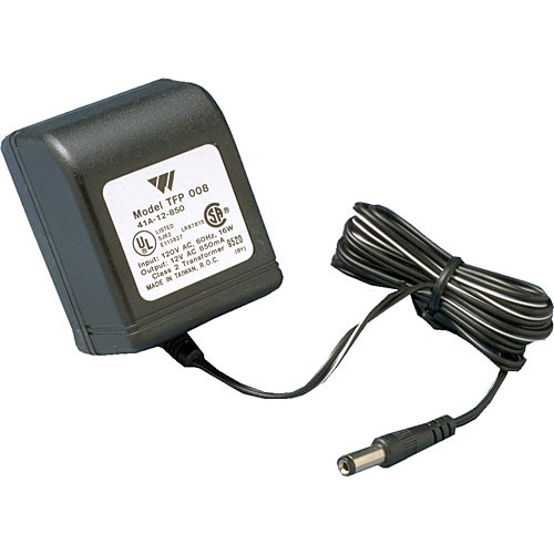 Williams Sound TFP008 - 110VAC/12VAC Power Supply for T27, IC-1, TEL040