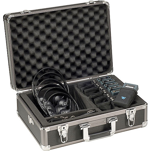 Williams Sound TGS100 - Tour Guide System w/ 6 Receivers (Channel E - 216.325MHz)