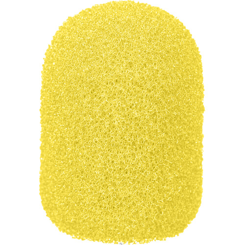 WindTech 1100 Series Cylindrical Windscreen for 1/4" Diameter Mics (Yellow)