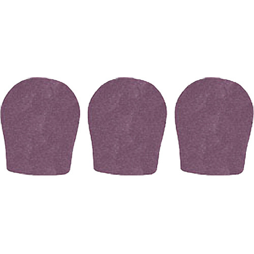 WindTech 300 Series Windscreens for 1-3/8" Diameter Microphones (3 Pack, Gray)