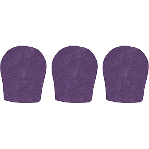 WindTech 300 Series Windscreens for 1-3/8" Diameter Microphones (3 Pack, Navy Blue)