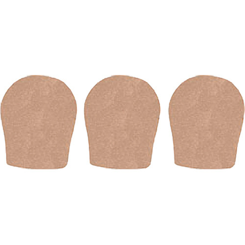 WindTech 300 Series Windscreens for 1-3/8" Diameter Microphones (3 Pack, Tan)