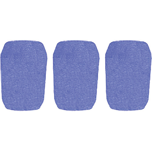 WindTech 5700 Series Windscreens for 1" Diameter Microphones (3 Pack, Royal Blue)