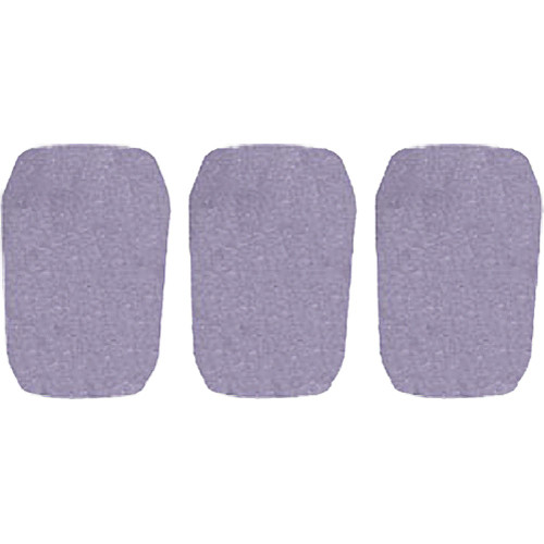 WindTech 5700 Series Windscreens for 1" Diameter Microphones (3 Pack, Light Gray)