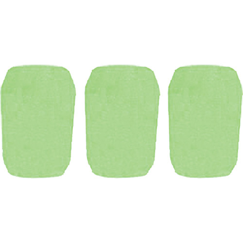 WindTech 5700 Series Windscreens for 1" Diameter Microphones (3 Pack, Neon Green)