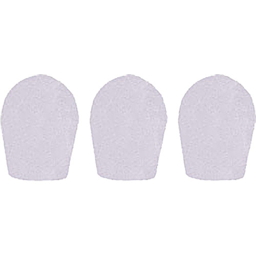 WindTech 600 Series Windscreens for 1" Diameter Microphones (3 Pack, White)