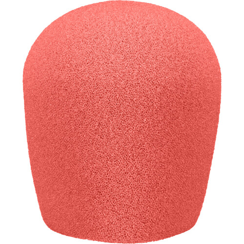 WindTech 900 Series Microphone Windscreen - 1-5/8" Inside Diameter (Tangerine)
