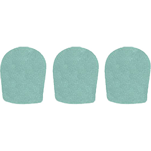WindTech 900 Series Windscreens for 1-5/8" Diameter Microphones (3 Pack, Sea Green)