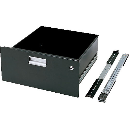Winsted 88321 8.75" Black Utility Drawer w/Lock (Black)