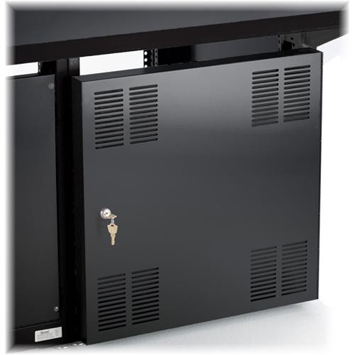 Winsted Lift-off Locking Solid Door (Black)