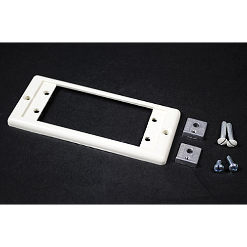 Wiremold Products 5507AAP-WH Extron AAP Faceplate Fitting (White)