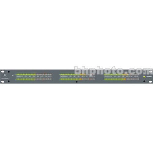 Wohler LM106-6D - Rackmount Digital 6-Channel Bargraph Level Meter