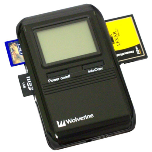 Wolverine Data PicPac - 320GB Capacity Portable Data Storage Device & Media Reader
