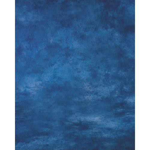Won Background Muslin Modern Background - Ocean Blue - 10x20' (3x6m)