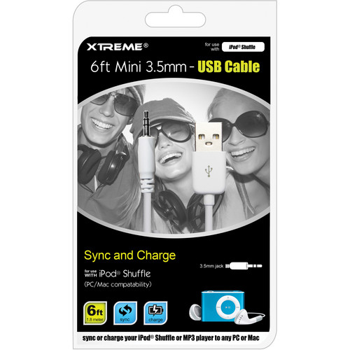 Xtreme Cables 3.5mm Audio to USB Cable - 6'