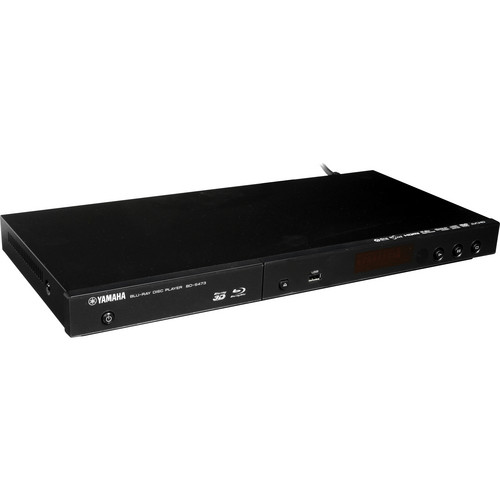 Yamaha BD-S473BL Blu-ray 3D Player (Black) BD-S473BL B&H Photo