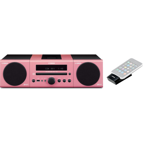 Yamaha MCR-140PI Micro Component System (Pink) MCR-140PI B&H