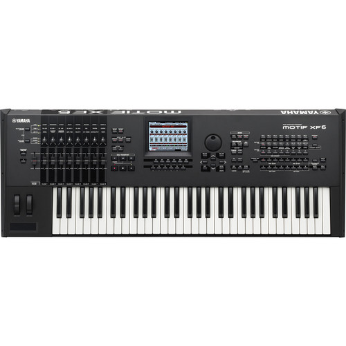 Yamaha MOTIF XF6 Workstation Keyboard MOTIFXF6 B&H Photo Video