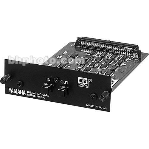 Yamaha MY8AT 8 Channel ADAT Interface card MY8AT B&H Photo Video Yamaha MY8AT 8 Channel ADAT Interface card MY8AT B&H Photo Video