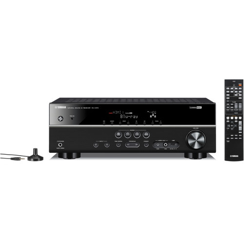 Yamaha RX-V373 A/V Receiver RX-V373BL B&H Photo Video