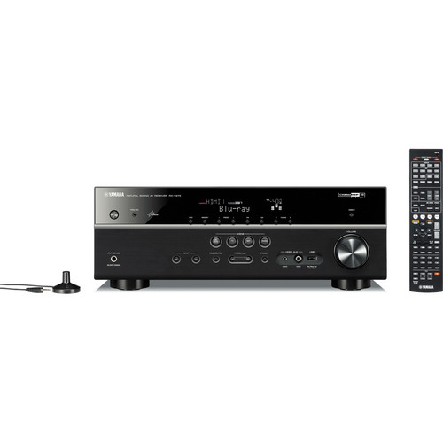 Yamaha RX-V473 A/V Receiver (Black) RX-V473BL B&H Photo Video