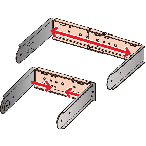 Yamaha UB-DXR8 U-Bracket Kit for DXR10 UB-DXR10 B&H Photo Video