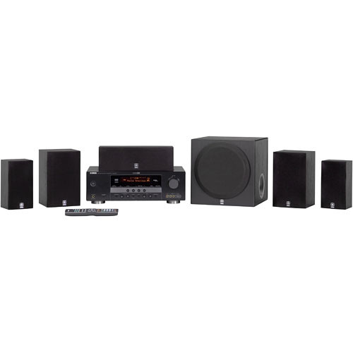 Yamaha YHT-390BL 5.1-Channel Home Theater System YHT-390BL B&H