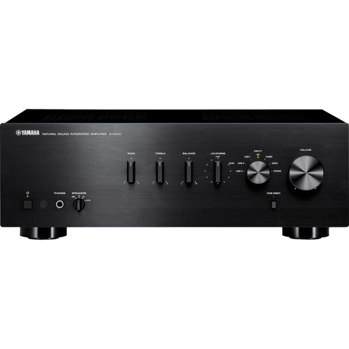 Yamaha A-S300 Integrated Amplifier (Black)