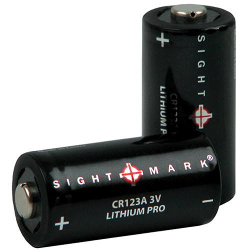 Sightmark CR123A Lithium Pro Battery (2-Pack)