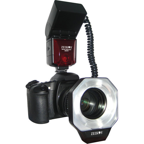 Zeikos Digital TTL Macro Ringlight Flash for Nikon