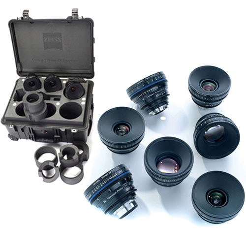 ZEISS Custom 7-Lens Compact Prime CP.2 Set (EF Mount)