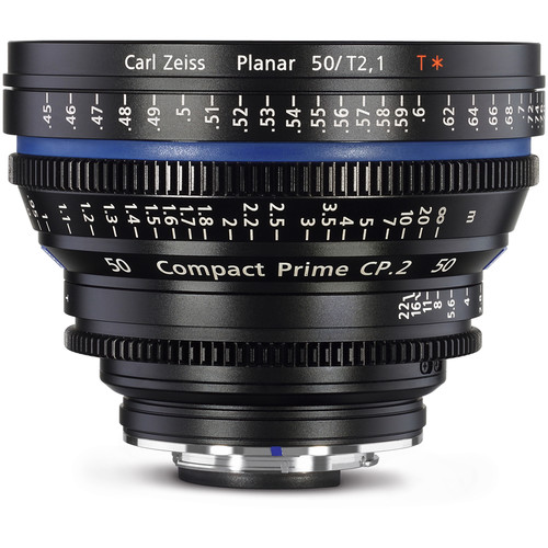 ZEISS Compact Prime CP.2 50mm/T2.1 Cine Lens (F Mount)