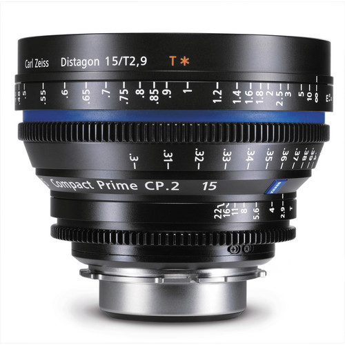 ZEISS Compact Prime CP.2 15mm/T2.9 E Mount with Imperial Markings