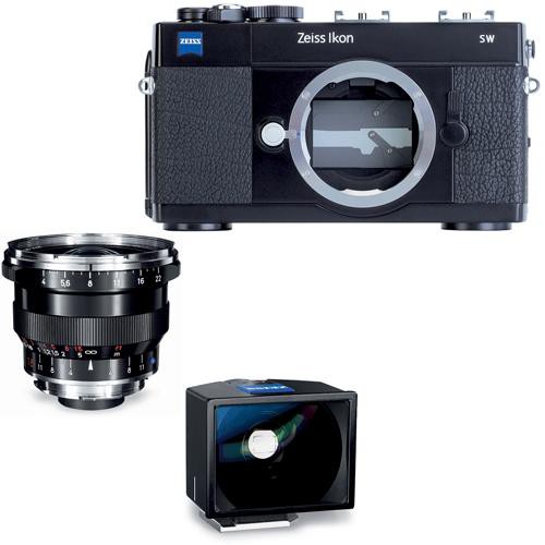 ZEISS Ikon SW 35mm Film Camera, 18mm f/4 Distag 410951-0000-027