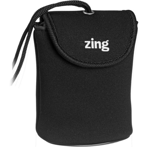 Zing Designs Camera Pouch, Small (Black)
