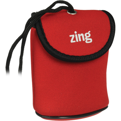 Zing Designs Camera Pouch, Large (Red)