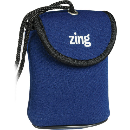 Zing Designs Camera Pouch, Large (Blue)