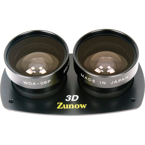 Zunow WDA-06P Kit 3D Wide Angle Conversion Lens