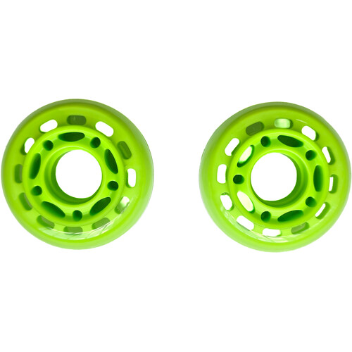 A-MoDe Limited Set of Two Rubber Wheels for Pelican 1535/1615 Air (Lime Green)