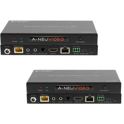 A-Neuvideo 4K HDMI HDR Transmitter/Receiver over Category 6+ Cable with ARC (18 Gb/s)