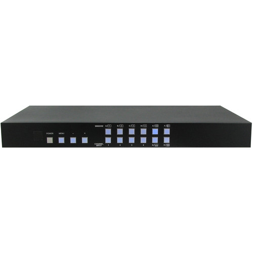 A-Neuvideo 4x1 HDMI Seamless Quad Switcher with PiP/PoP Graphic Overlay