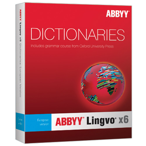 ABBYY Lingvo x6 European Russian Dictionary