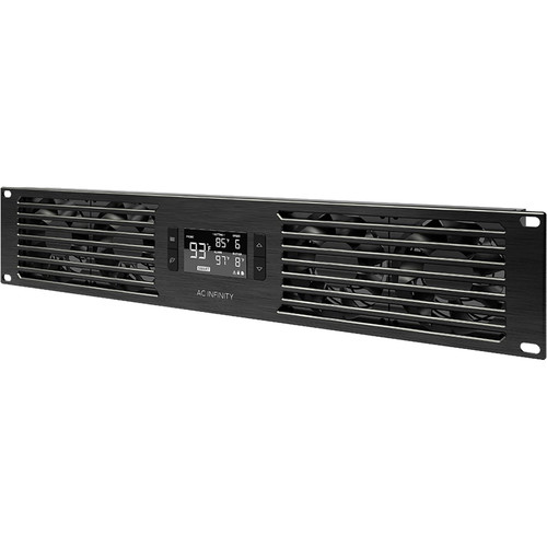 AC Infinity CLOUDPLATE T7-N Rackmount Cooling Fan System (2 RU, Intake Design)
