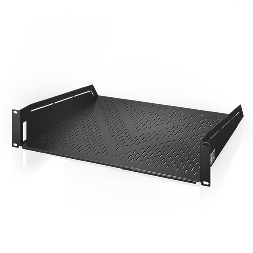 AC Infinity Vented Cantilever Rack Shelf (16", 2 RU)