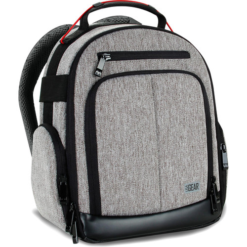 USA GEAR U-Series UBK DSLR Camera Backpack (Gray)