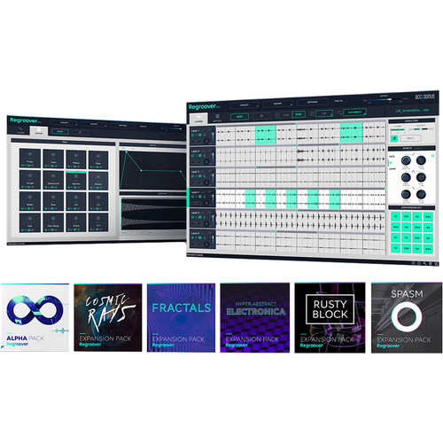 Accusonus Regroover Pro with 6 Expansion Packs - Virtual Instrument for Producers & Engineers (Software, Download)