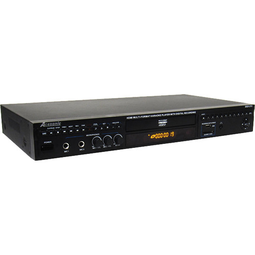 Acesonic USA DGX-213 HDMI Multi-Format Karaoke Player and